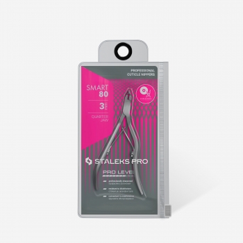 Cążki do paznokci STALEKS PRO Smart 80/3mm